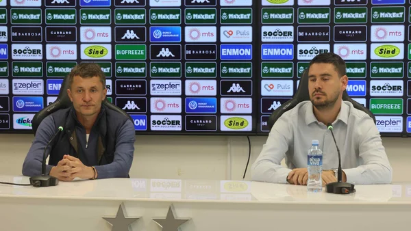 Konferencija za medije pred utakmicu 11. kola Mozzart Bet SLS FK Partizan - FK Novi Pazar