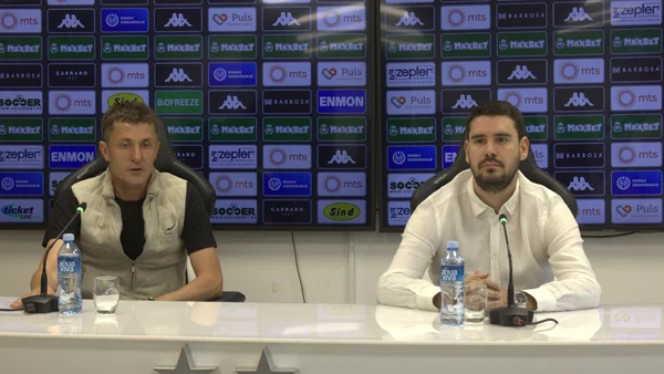 Konferencija za medije pred utakmicu 9. kola Mozzart Bet SLS FK Partizan - FK Vojvodina