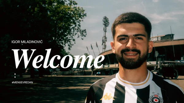 Igor Miladinović je nova Partizanova „desetka“