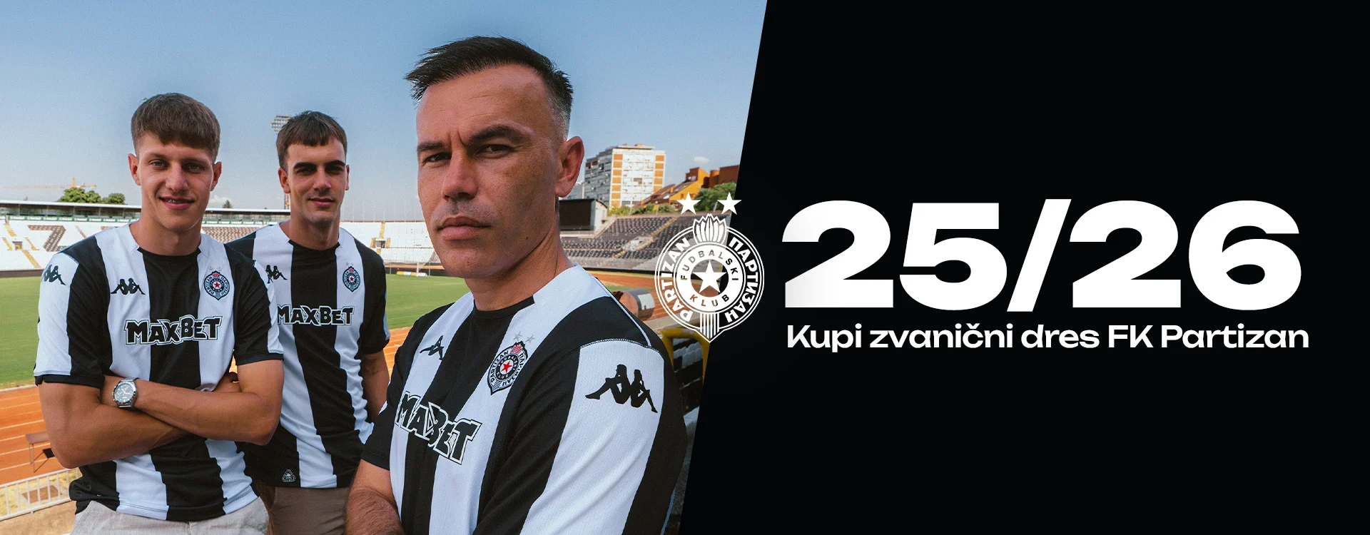 Kupi zvanični dres FK Partizan