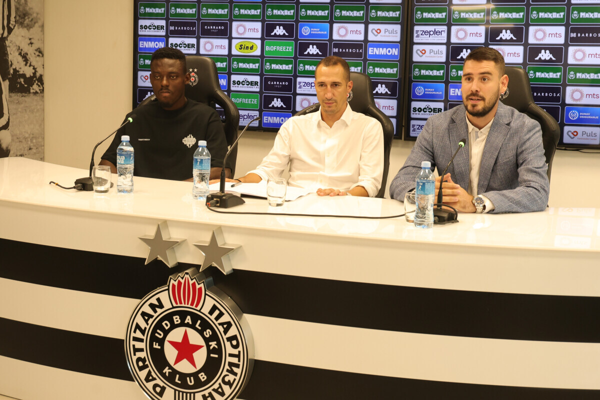 Idrisu Baba predstavljen u Humskoj: „Došao sam da vratim Partizan gde pripada“