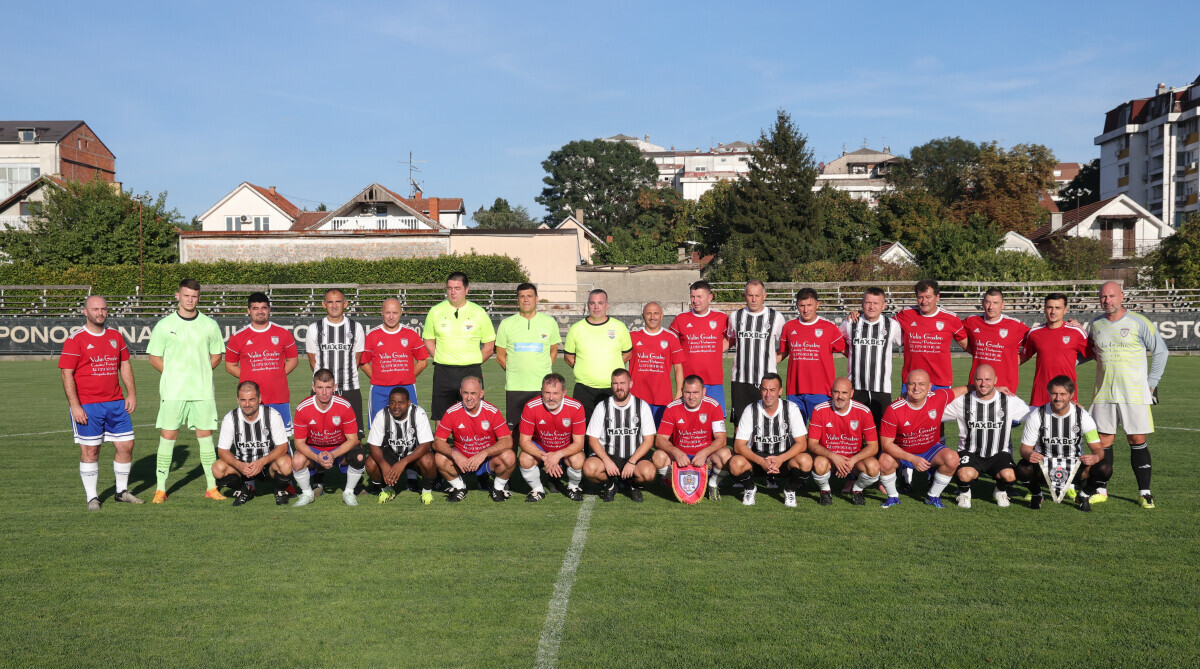Veterani FK Partizan pobedili FC Srbija 1968 iz Bazela